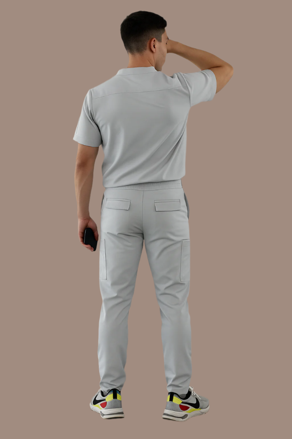 Elite Motion Scrub Set – stretch-fit scrubs for male healthcare workers