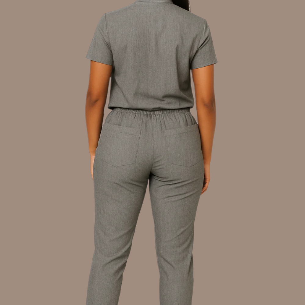 High Waisted Sami's Skinny Scrub Set
